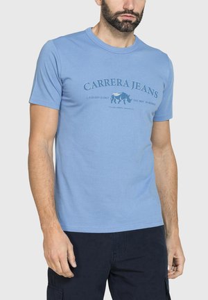 Carrera Jeans, BLUE AGE VINTAGE PRINT TEE - T-shirt con stampa - allure blue