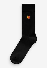 Next EMBROIDERED FIVE PACK - Zoknik - black sealife