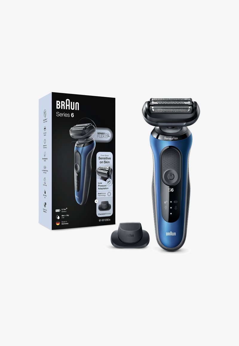 Braun - SERIES 6 - RASOIR ÉLECTRIQUE POUR HOMME - BLEU - Rasoir éléctrique - n a, Agrandir
