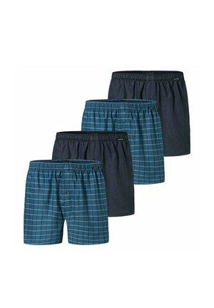 4ER PACK - Boxer  - dunkelblau petrol