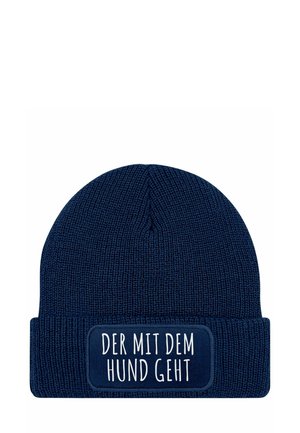 Beanie - dunkelblau