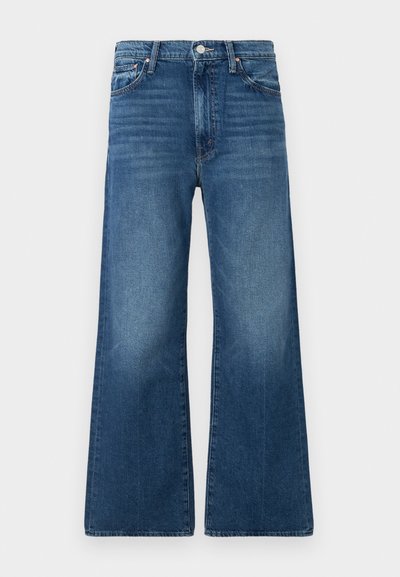 Mother THE DODGER ANKLE - Široke kavbojke - dark blue denim