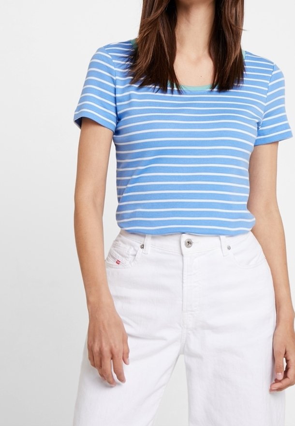 TOM TAILOR T-shirt imprimé - blue