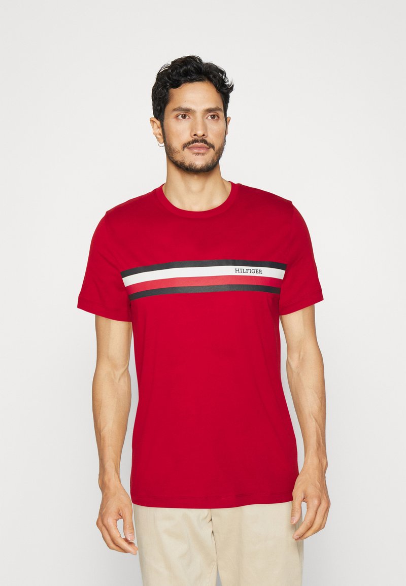 Tommy Hilfiger RWB MONOTYPE CHEST STRIPE Tshirts med print arizona
