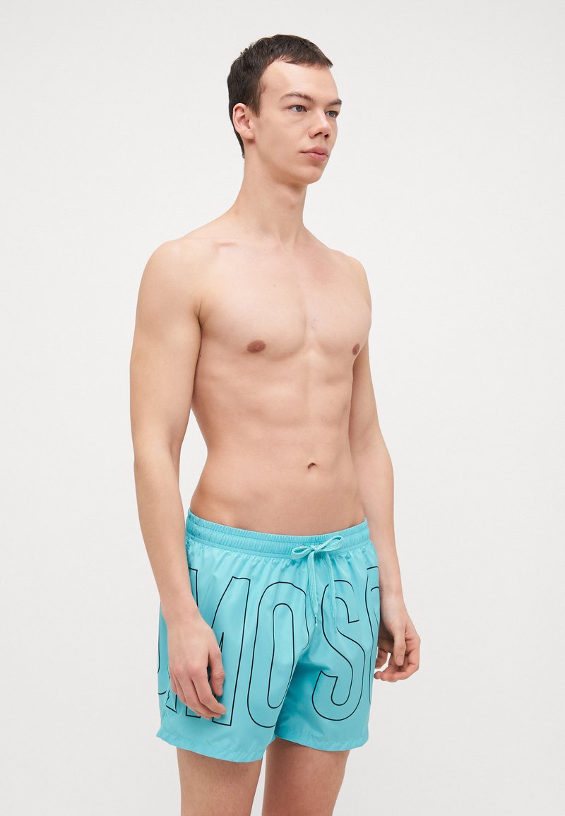 MOSCHINO SWIM SHORT BOXER Swimming shorts multi light blue