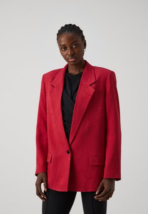 KARL LAGERFELD Short coat - persian red