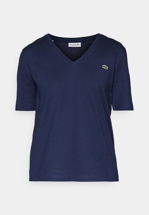 Lacoste Basic póló - navy blue