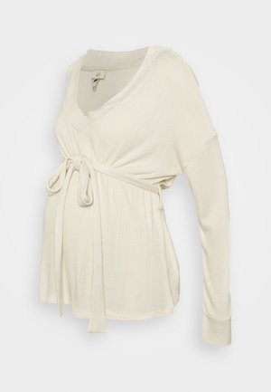 Camisola de manga comprida - beige