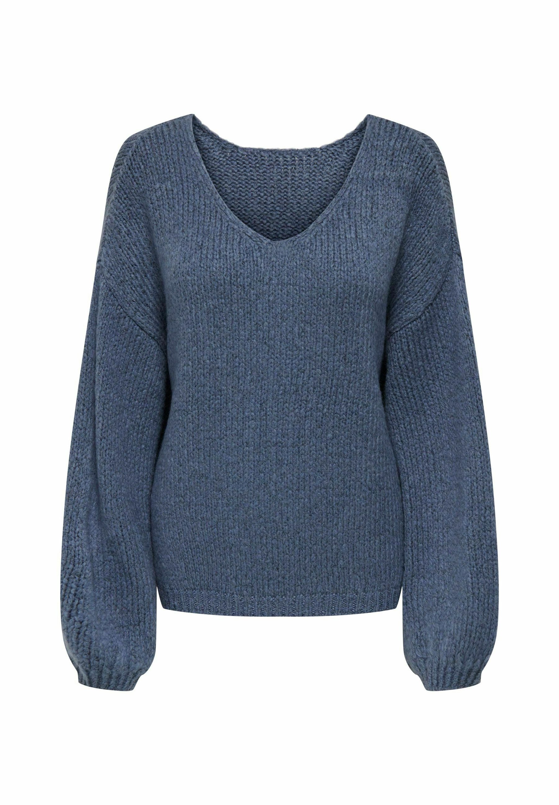 JDY JDYDINEA REVERSIBLE Jumper wild wind/blue-grey Zalando