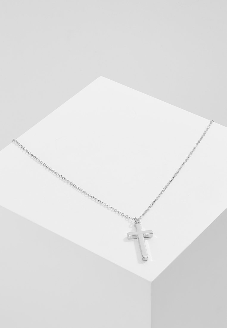 Icon Brand - CROSS TOWN NECKLACE - Ogrlica - silver-coloured, Povećaj