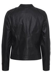 b.young BYACOM - Imitatieleren jas - black