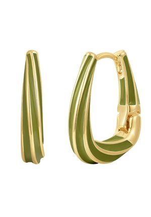 CREOLEN EMAILLE YOKOAMII MODESCH - Earrings - gold-coloured