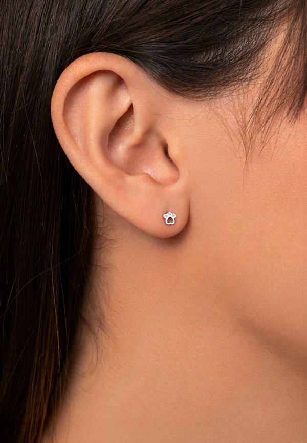 MINI PAW - Einzelner Ohrring - plata color