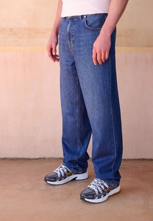 Next, RELAXED FIT - LIGHTWEIGHT  - Jeans baggy - dark blue