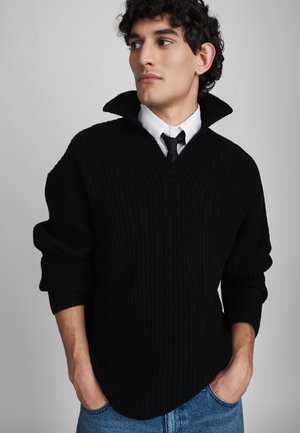 CHUNKY  - Pullover - black
