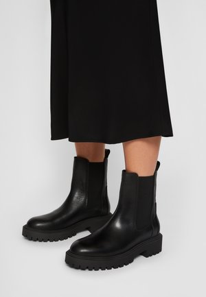 Marc O'Polo PHIA  - Platform ankle boots - black