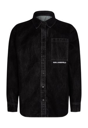 KARL LAGERFELD Overhemd - black denim