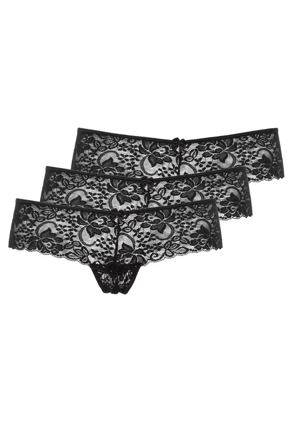 SLIPERIA 3 PACK - Thong - schwarz4