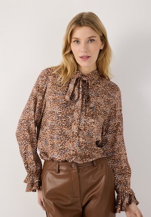 More & More, MORE & MORE STILVOLLE PRINTBLUSE, ABNEHMBARE SCHLEIFE - Hemdbluse - minimal print
