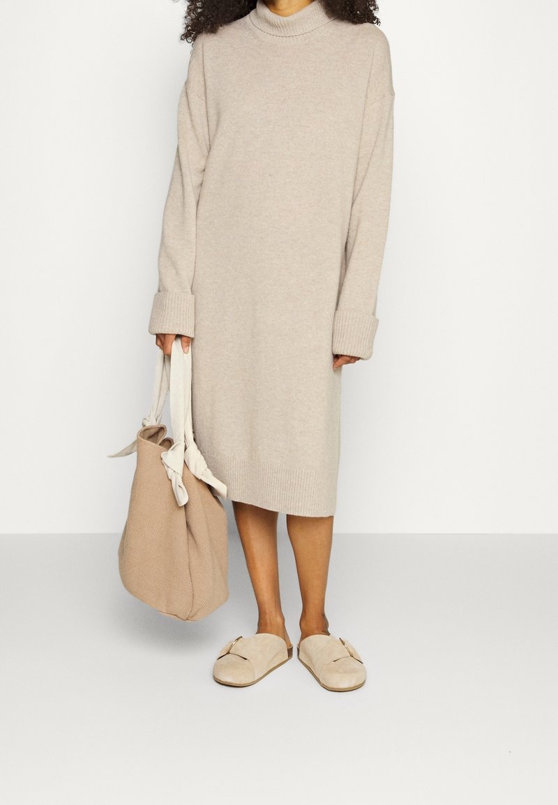 ARKET Jumper dress - taupe - (Pre-owned) - Zalando.ie