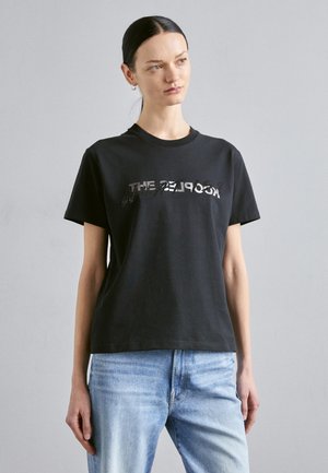 T-shirt print - black