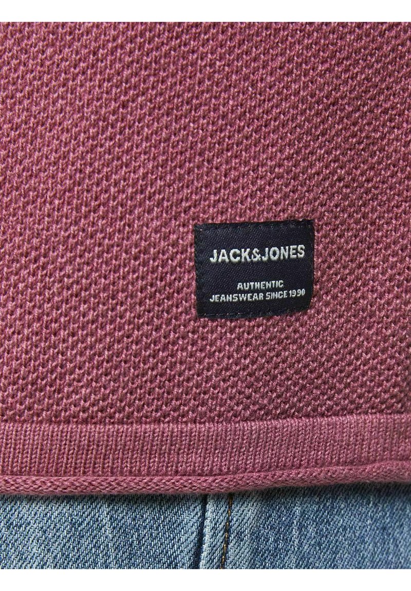Herren Strickjacken | Jack & Jones JJEHILL Strickpullover hawthorn rose/pink meliert - JN50588 Herren Strickjacken | Jack & Jones JJEHILL Strickpullover hawthorn rose/pink meliert - JN50588
