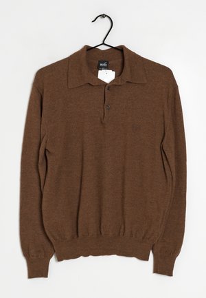 BOSS Strickpullover - brown