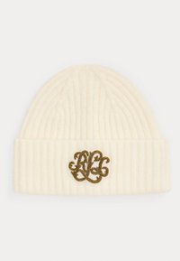 BULLION RIB KNIT BEANIE - Beanie - cream