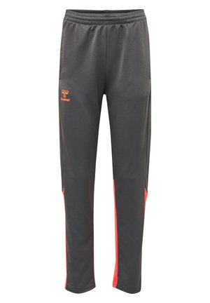 Hummel HMLONGRID POLY WO - Jogginghose - forged iron nasturium