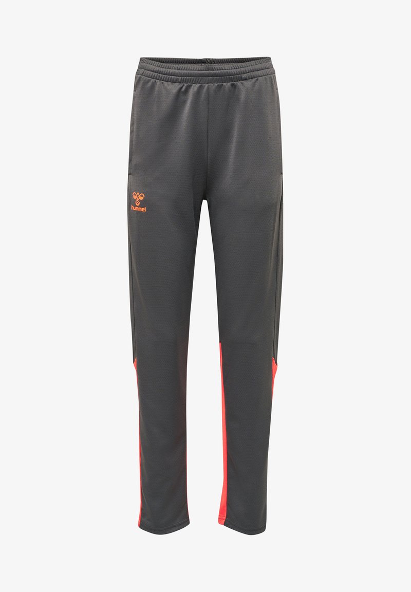 Hummel HMLONGRID POLY WO - Träningsbyxor - forged iron nasturium