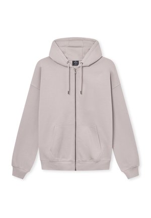 CALEB  - Zip-up sweatshirt - warm grey
