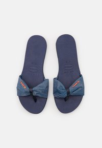 Havaianas YOU TROPEZ SHINE - Sandales tongs - navy blue
