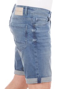 TOM TAILOR - Jeansshort - light stone blue denim Miniatuurafbeelding 1