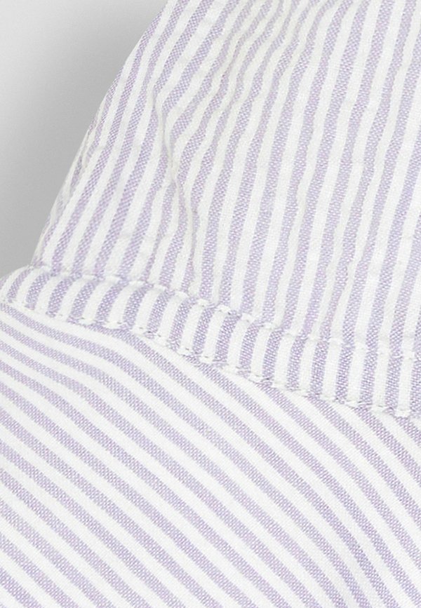 DITSY FLOPPY SUN – Hut – lilac purple seersucker stripe
