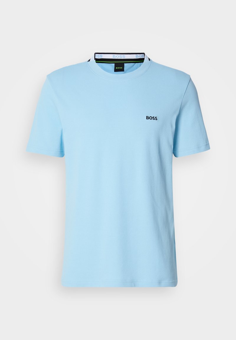 Boss T-shirt basic lichtblauw Boss T-shirt basic lichtblauw
