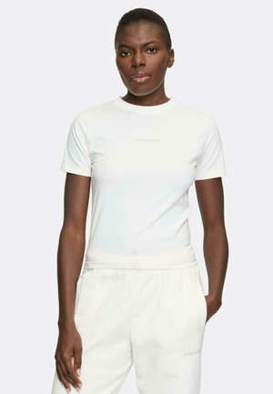 YONA - T-shirt basic - white wash