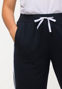 Ulla Popken Tracksuit bottoms - dark blue