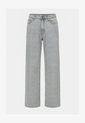 Emporio Armani, POCKETS PANT - Vaqueros boyfriend - light blue denim