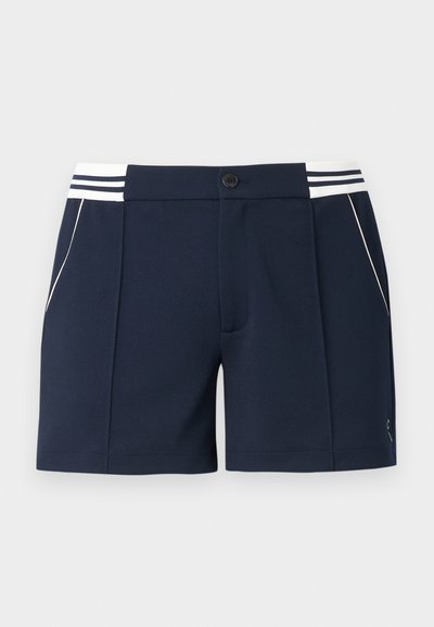 Ron Dorff TENNIS STRIPED WAIST - Lühikesed püksid - navy