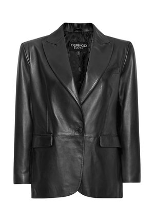 Leather jacket - black