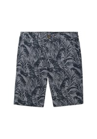Unselected, navy palm leaf design