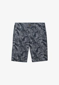 Unselected, navy palm leaf design