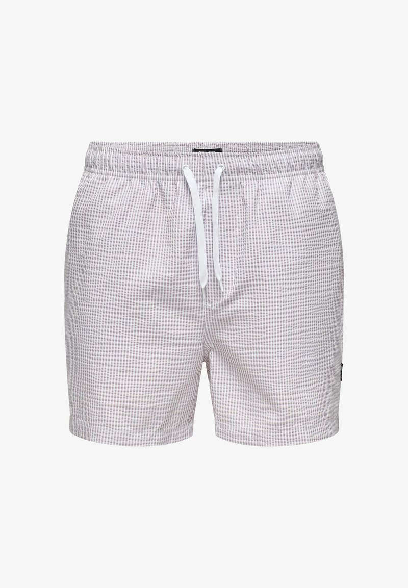 Only & Sons TED SEERSUCKER - Fürdőnadrág - violett