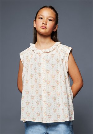 NECTARINE - Chemisier - off-white/rose