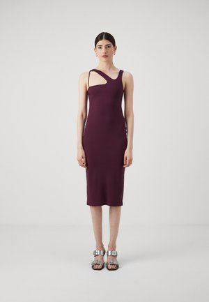 Patrizia Pepe ABITO DRESS - Koktélruha / Partiruha - dark plum