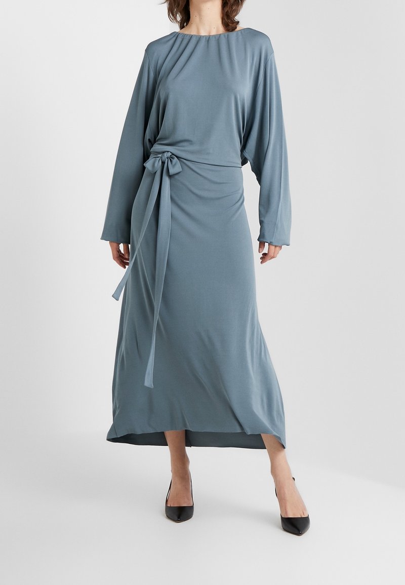 Robe Longue Filippa K Avec Volants - Bleu Clair - Taille S - Occasion Très Bon état