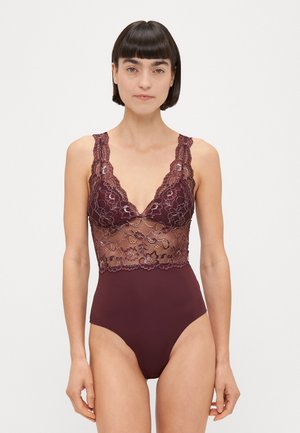 ONLCHLOE GLITTER - Body - winetasting/silver-coloured
