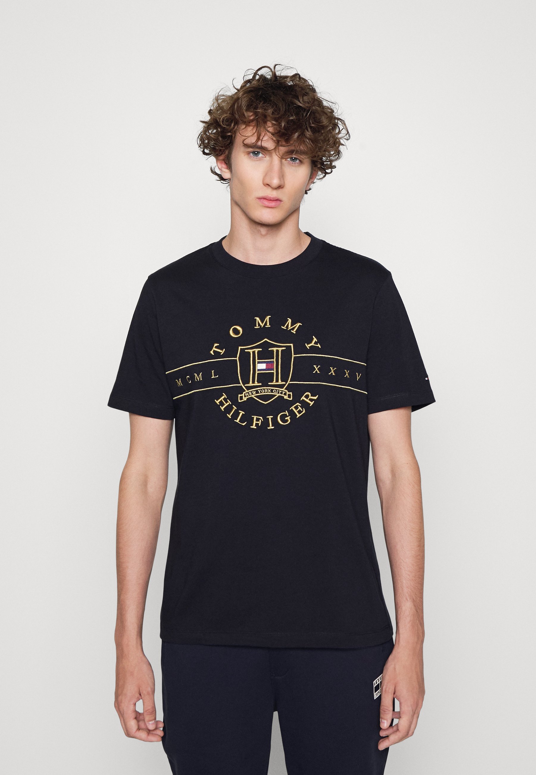 Tommy Hilfiger ICON - Camiseta estampada - sky/azul marino - Zalando.es