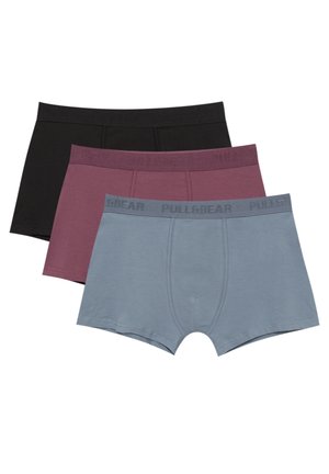 PACK OF 3 - Boksershorts - black grey pink