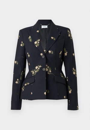 FITTED SINGLE BREASTED - Blazer - midnight blue